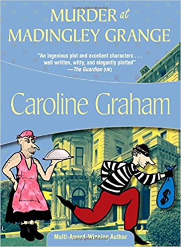 Book cover for "Murder at Madingley Grange" by Caroline Graham