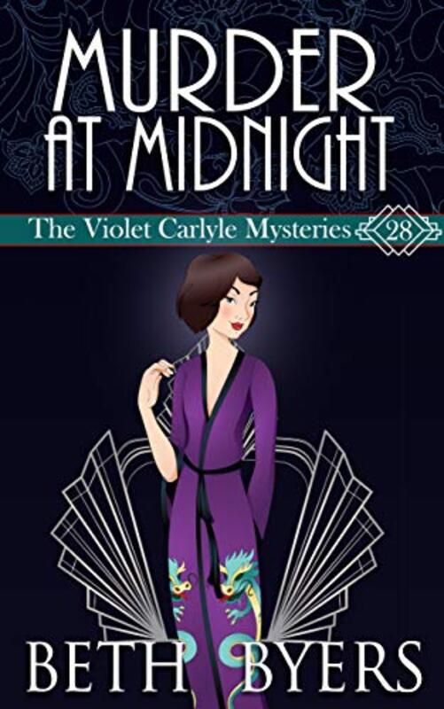 Book cover for "Murder at Midnight" by Beth Byers