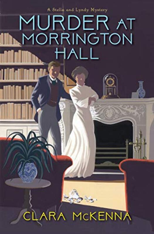 Book cover for "Murder at Morrington Hall" by Clara McKenna