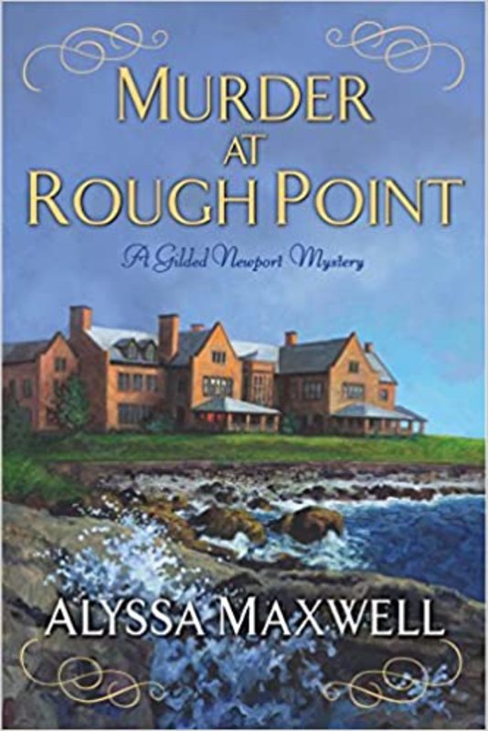Book cover for "Murder at Rough Point" by Alyssa Maxwell