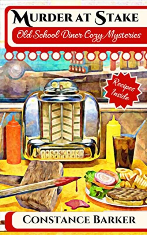 Book cover for "Murder at Stake" by Constance Barker