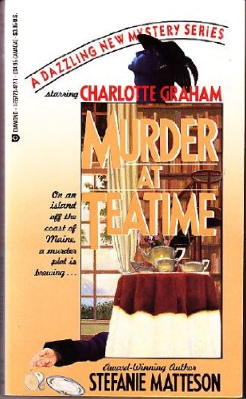 Book cover for "Murder at Teatime" by Stefanie Matteson