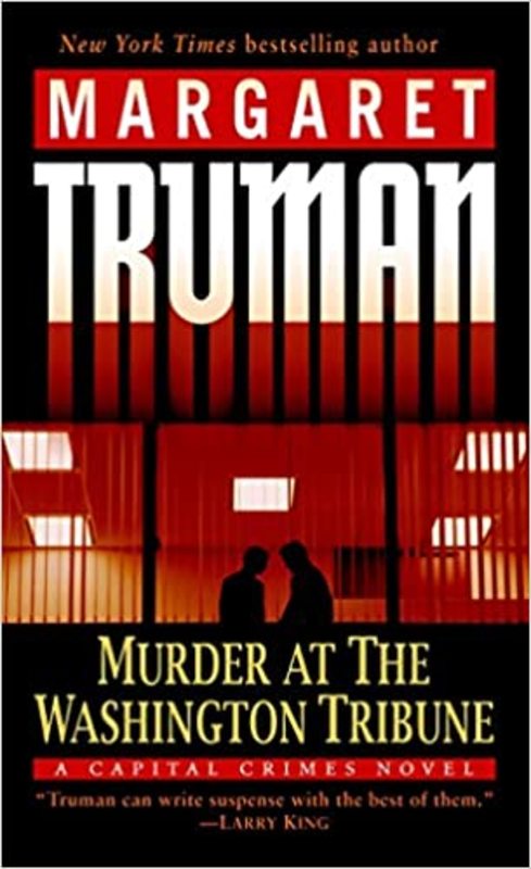 Book cover for "Murder at The Washington Tribune" by Margaret Truman