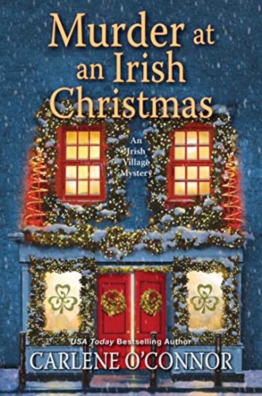 Book cover for "Murder at an Irish Christmas" by Carlene O'Connor