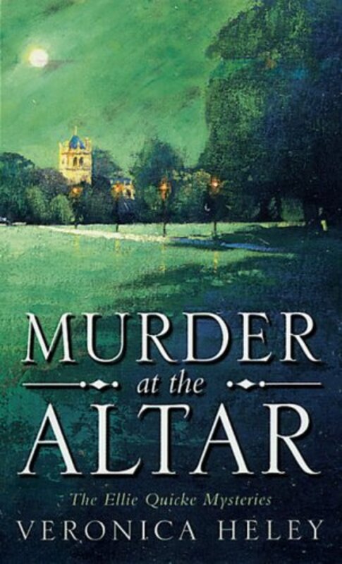 Book cover for "Murder at the Altar" by Veronica Heley