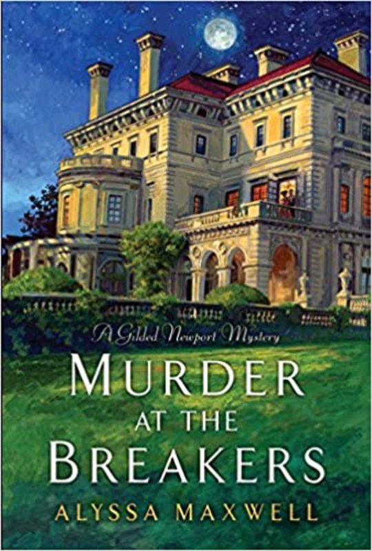 Book cover for "Murder at the Breakers" by Alyssa Maxwell