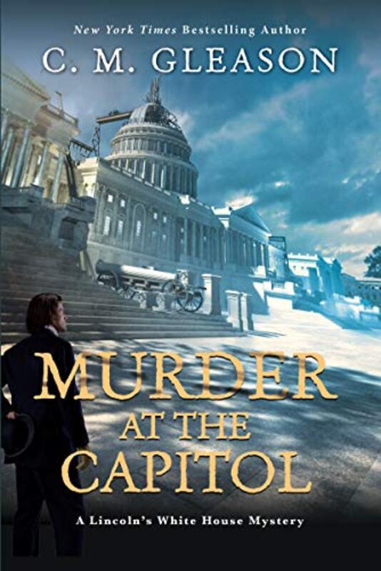 Book cover for "Murder at the Capitol" by Colleen CM Gleason