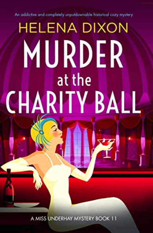 Book cover for "Murder at the Charity Ball" by Helena Dixon