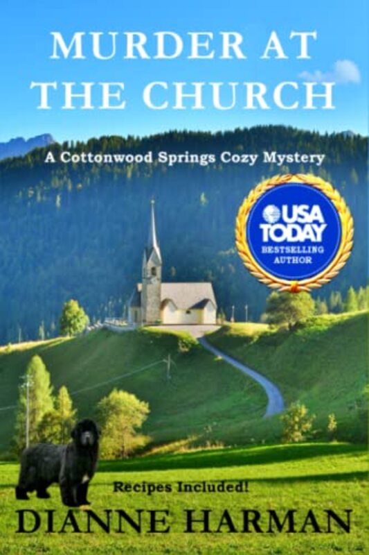 Book cover for "Murder at the Church" by Dianne Harman
