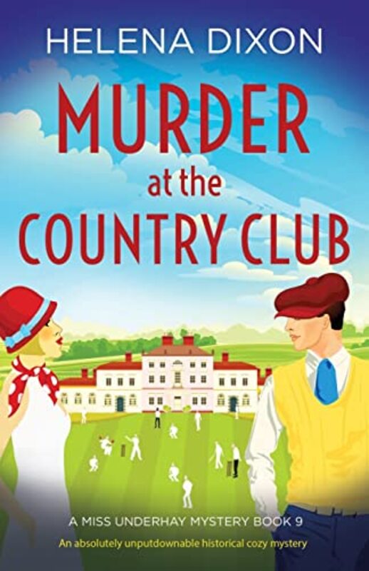 Book cover for "Murder at the Country Club" by Helena Dixon