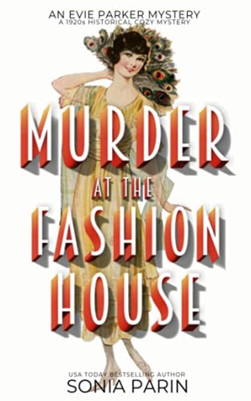 Book cover for "Murder at the Fashion House" by Sonia Parin