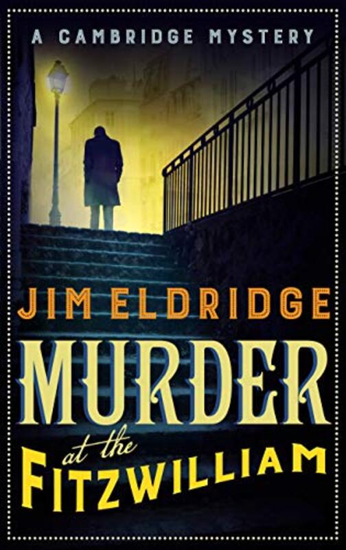 Book cover for "Murder at the Fitzwilliam" by Jim Eldridge