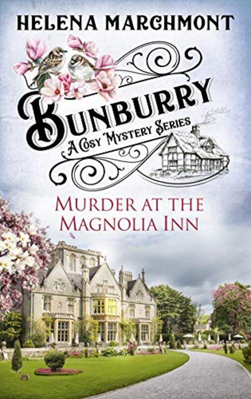 Book cover for "Murder at the Magnolia Inn" by Helena Marchmont