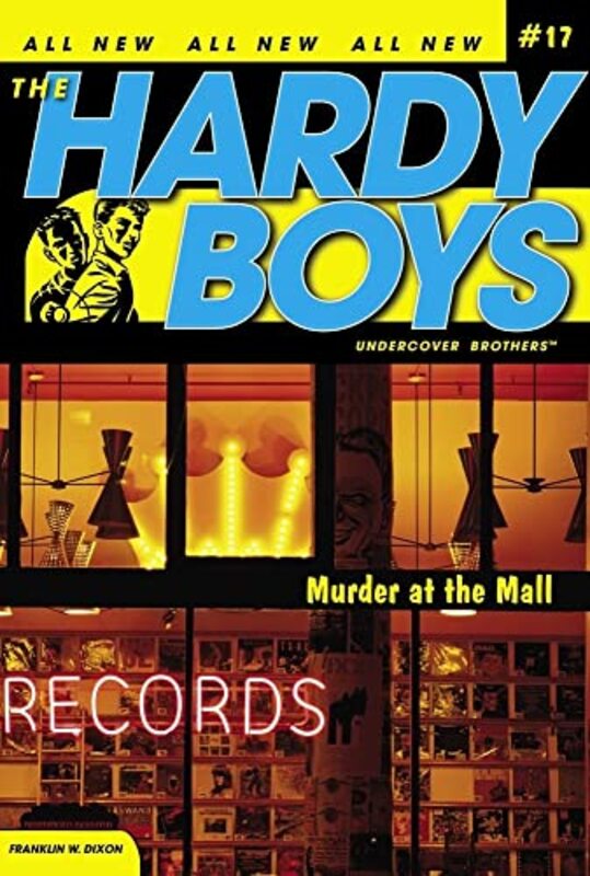 Book cover for "Murder at the Mall" by Franklin W Dixon