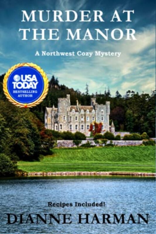 Book cover for "Murder at the Manor" by Dianne Harman