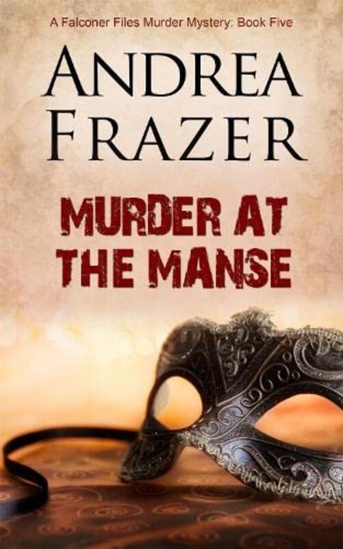 Book cover for "Murder at the Manse" by Andrea Frazer
