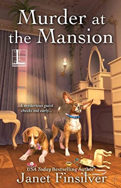 Book cover for "Murder at the Mansion" by Janet Finsilver