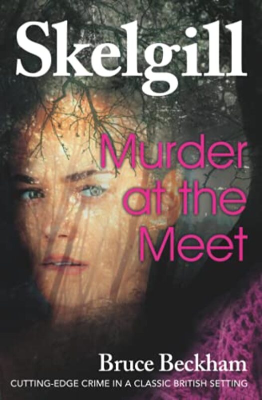 Book cover for "Murder at the Meet" by Bruce Beckham