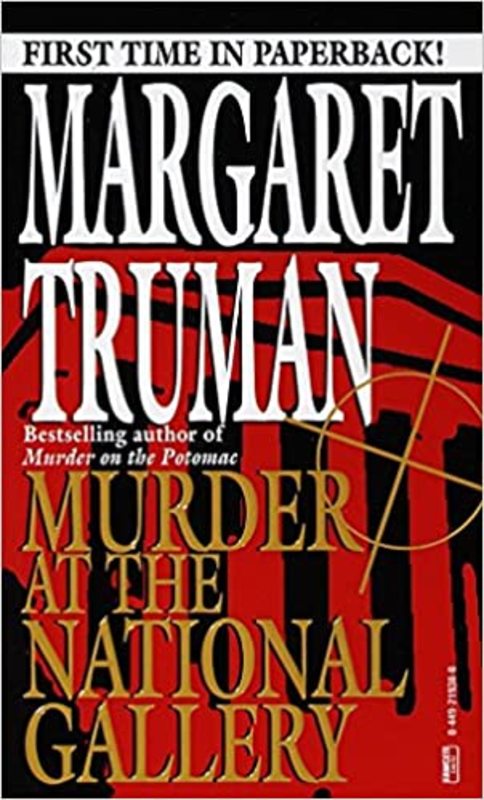 Book cover for "Murder at the National Gallery" by Margaret Truman