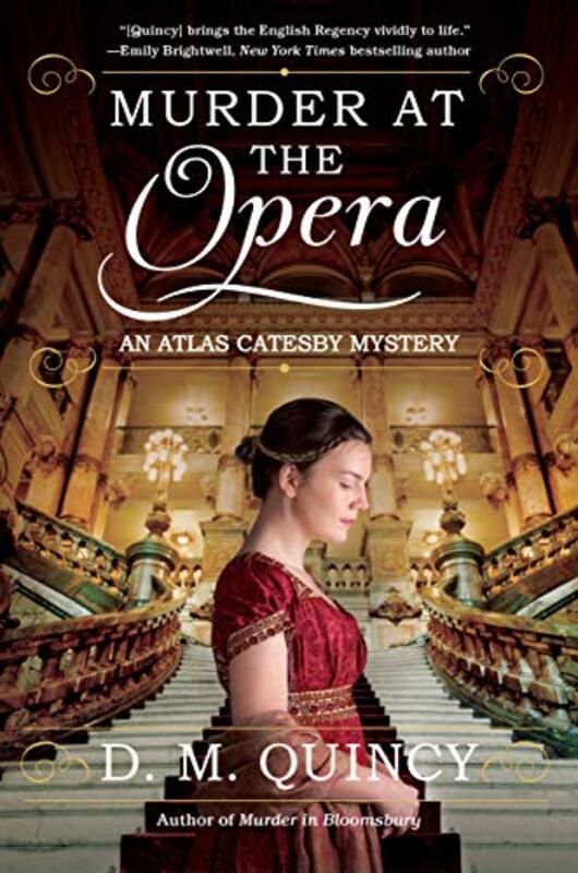 Book cover for "Murder at the Opera" by Diana DM Quincy