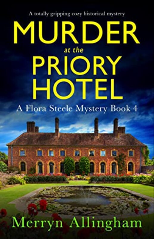 Book cover for "Murder at the Priory Hotel" by Merryn Allingham