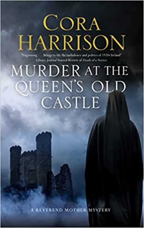 Book cover for "Murder at the Queen's Old Castle" by Cora Harrison