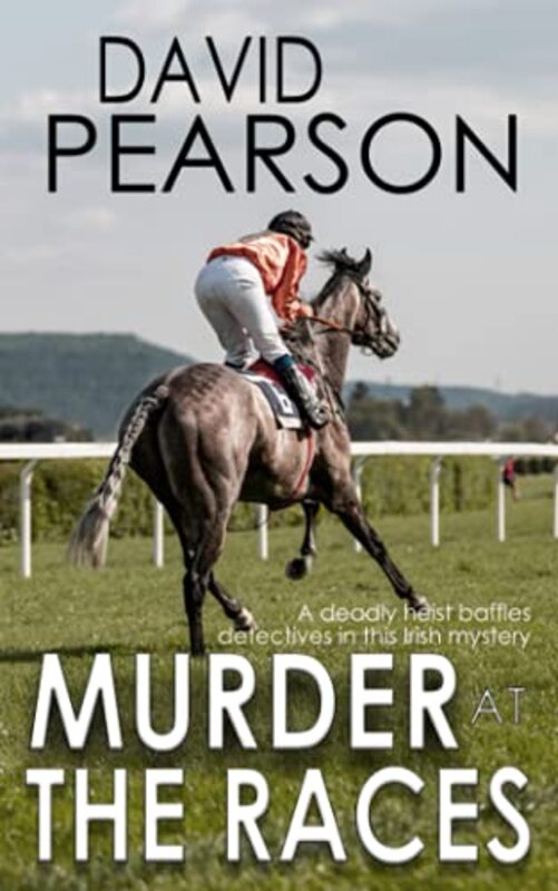 Book cover for "Murder at the Races" by David Pearson