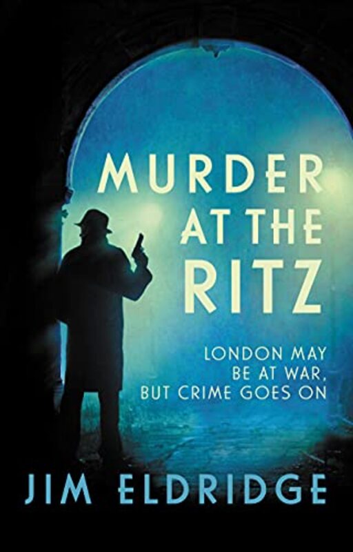 Book cover for "Murder at the Ritz" by Jim Eldridge
