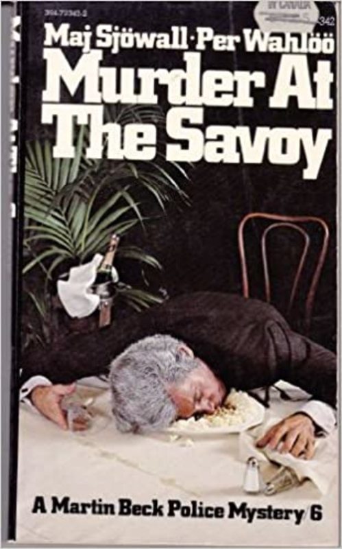 Book cover for "Murder at the Savoy" by Per Wahloo