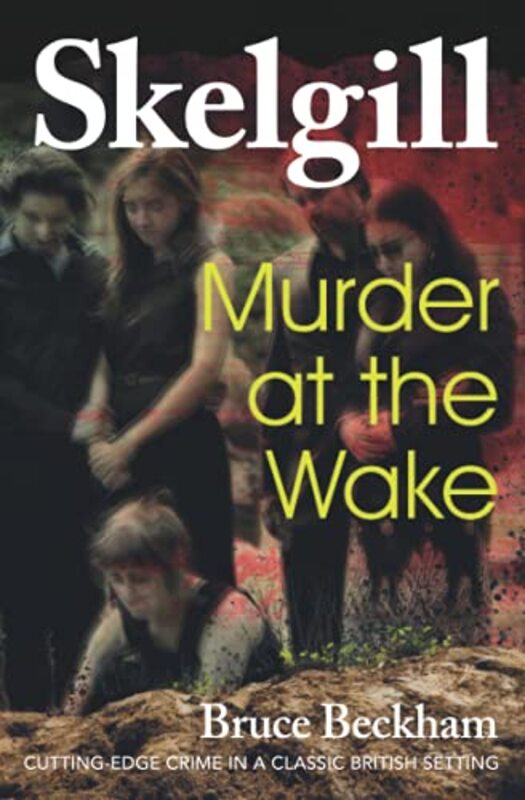 Book cover for "Murder at the Wake" by Bruce Beckham