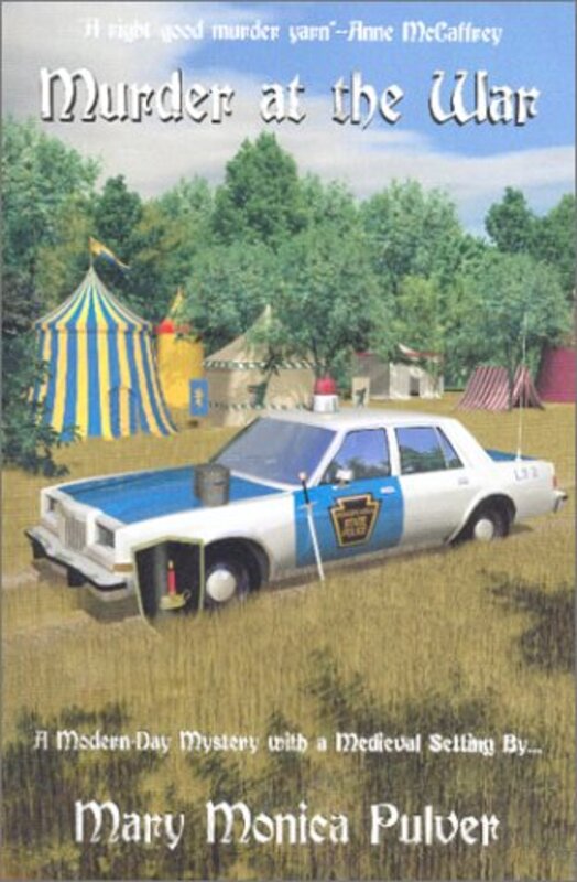 Book cover for "Murder at the War" by Mary Monica Pulver