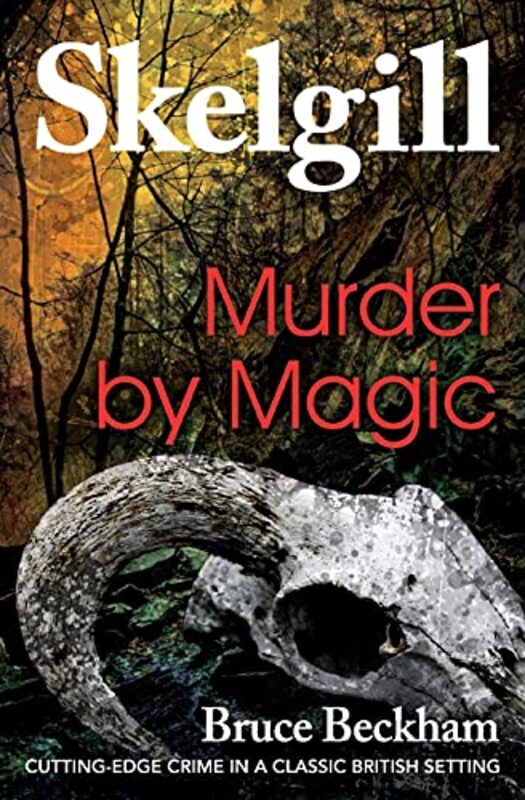 Book cover for "Murder by Magic" by Bruce Beckham