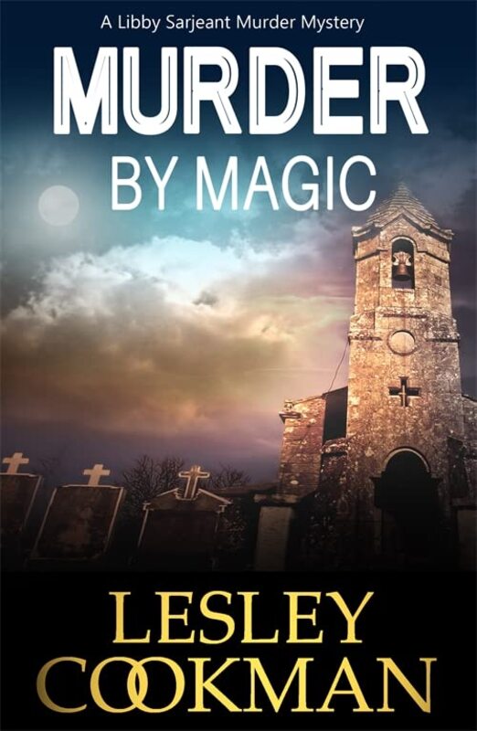 Book cover for "Murder by Magic" by Lesley Cookman