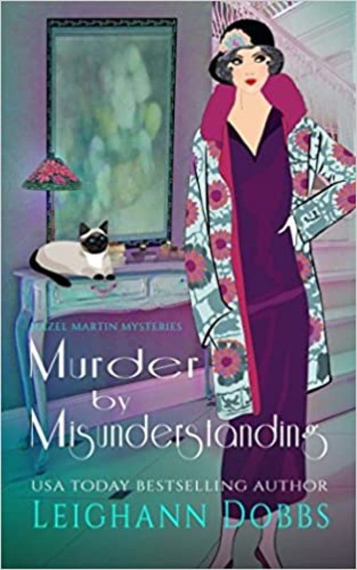 Book cover for "Murder by Misunderstanding" by Leighann Dobbs