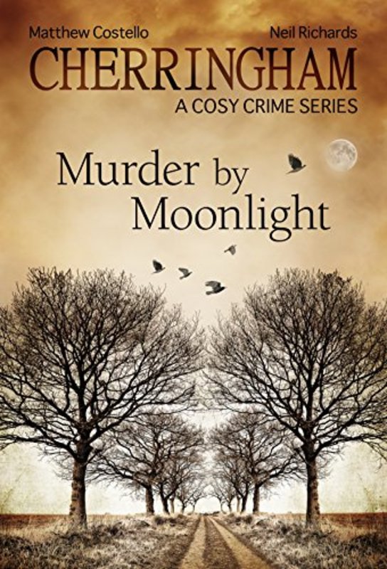 Book cover for "Murder by Moonlight" by Neil Richards