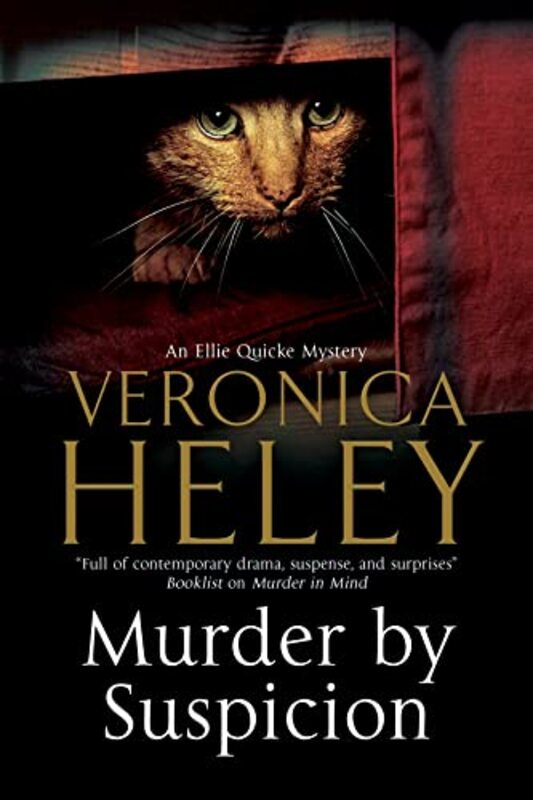 Book cover for "Murder by Suspicion" by Veronica Heley