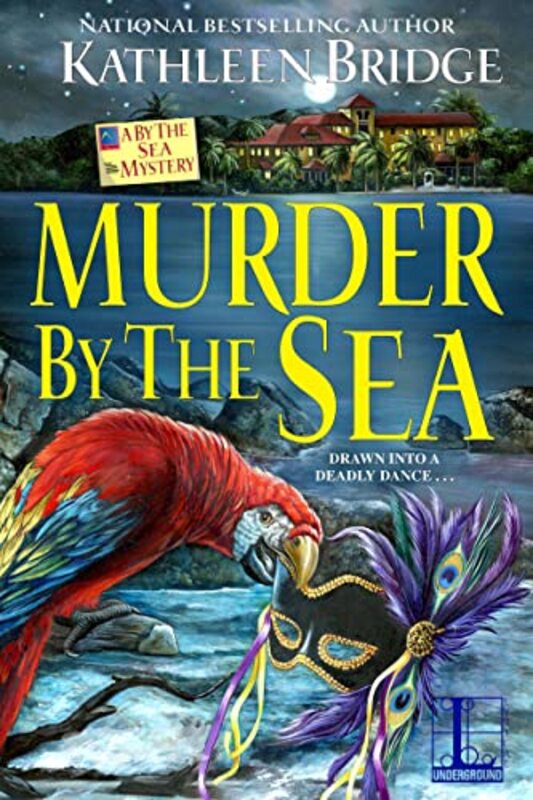 Book cover for "Murder by the Sea" by Kathleen Bridge