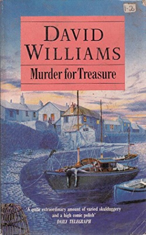 Book cover for "Murder for Treasure" by David Williams