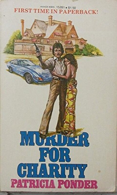 Book cover for "Murder for charity" by Patricia Maxwell