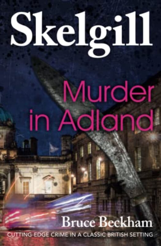Book cover for "Murder in Adland" by Bruce Beckham