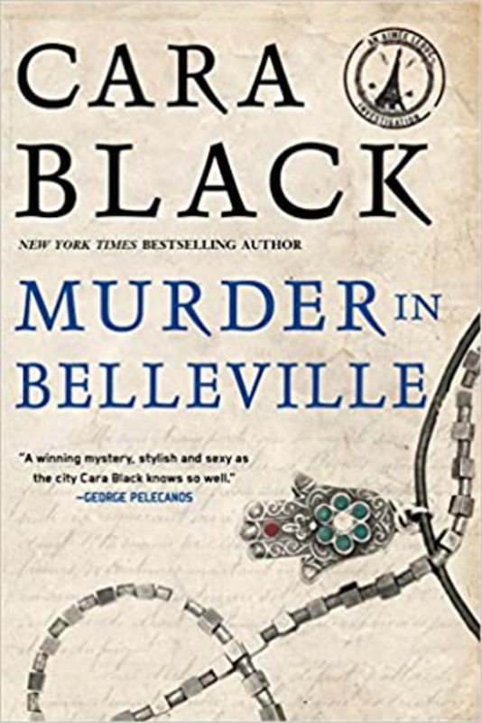 Book cover for "Murder in Belleville" by Cara Black