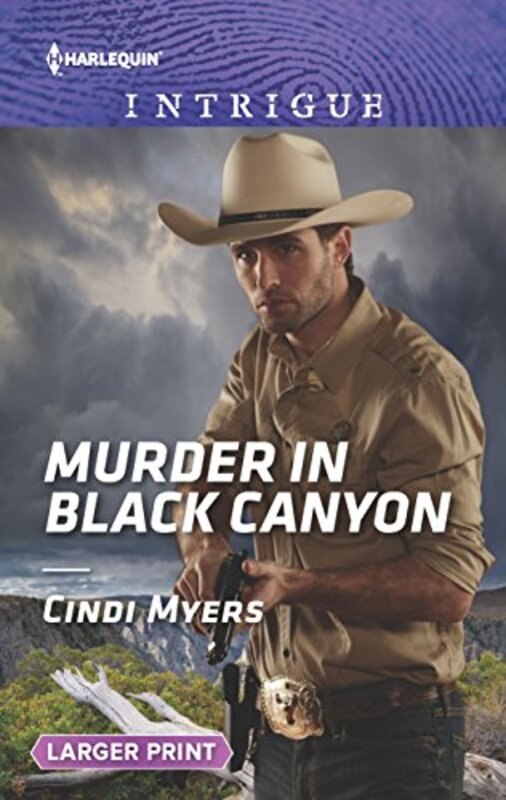Book cover for "Murder in Black Canyon" by Cindi Myers
