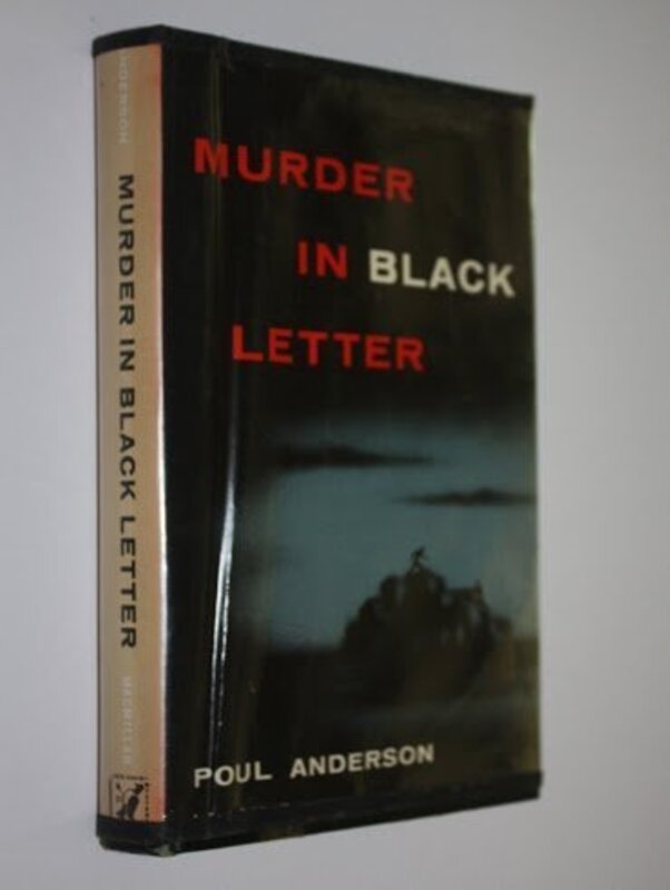Book cover for "Murder in Black Letter" by Poul Anderson