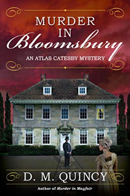 Book cover for "Murder in Bloomsbury" by Diana DM Quincy