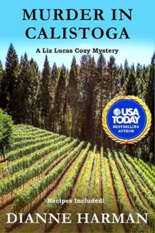 Book cover for "Murder in Calistoga" by Dianne Harman