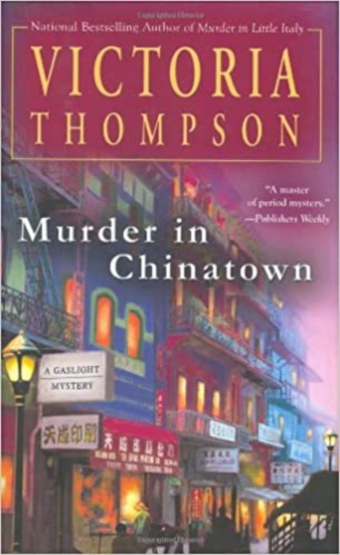 Book cover for "Murder in Chinatown" by Victoria Thompson