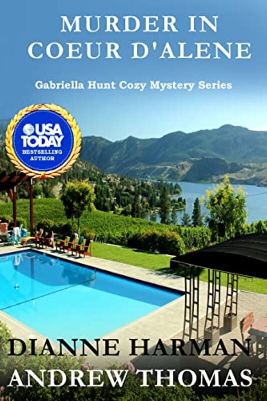 Book cover for "Murder in Coeur d'Alene" by Dianne Harman
