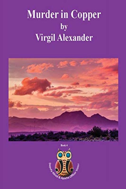 Book cover for "Murder in Copper" by Virgil Alexander