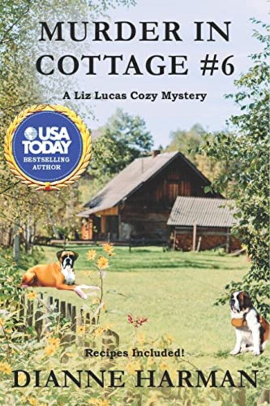 Book cover for "Murder in Cottage #6" by Dianne Harman