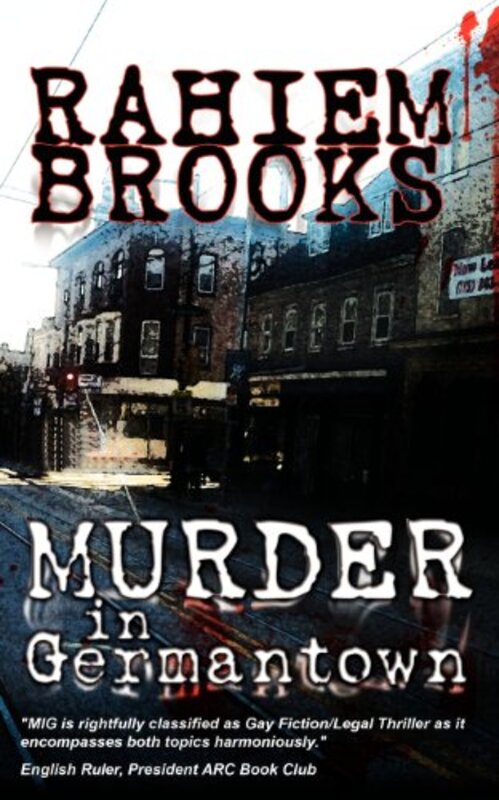Book cover for "Murder in Germantown" by Raheim Brooks
